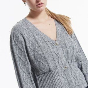 Grey Portsaid Cardigan